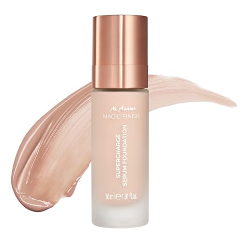 M Asam MAGIC FINISH Supercharge Serum Foundation Rose Fair 101 Fl Oz  Moisturizing Make Up  Firming Face Serum In One Antiaging CC Cream With Optimal Coverage  Hyaluronic Acid